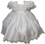 GIRLS CHRISTENING DRESS (0512415) WHITE